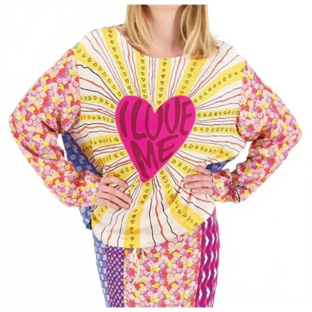 ME369 beatrice top in twisted love